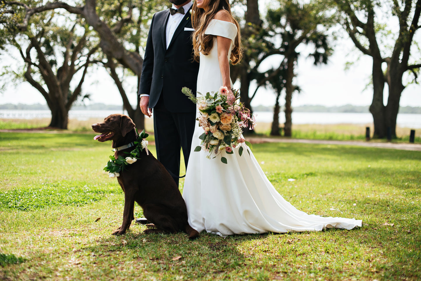 Pink Lowndes Grove Wedding