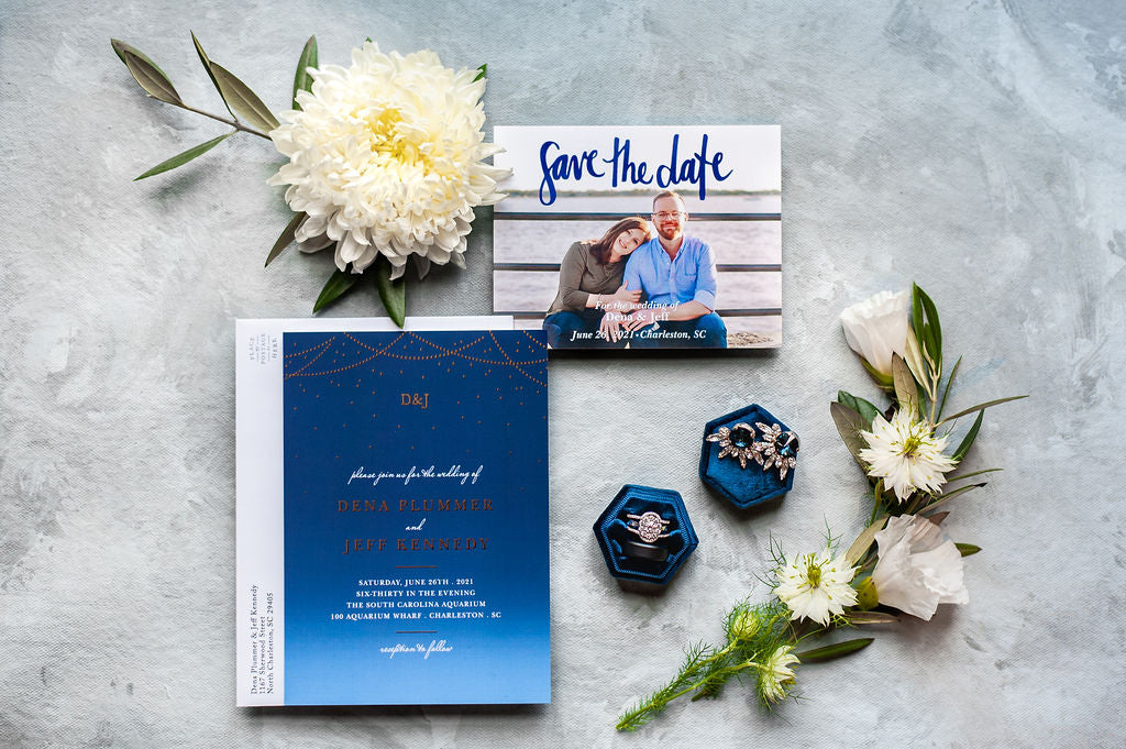 South Carolina Aquarium Wedding | Dena & Jeff