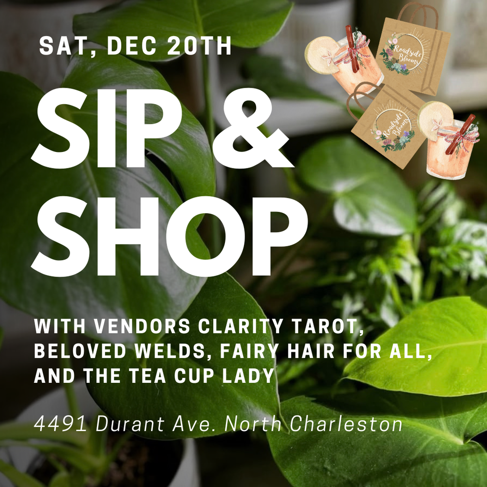 Saturday, Dec 20th  | Sip and Shop