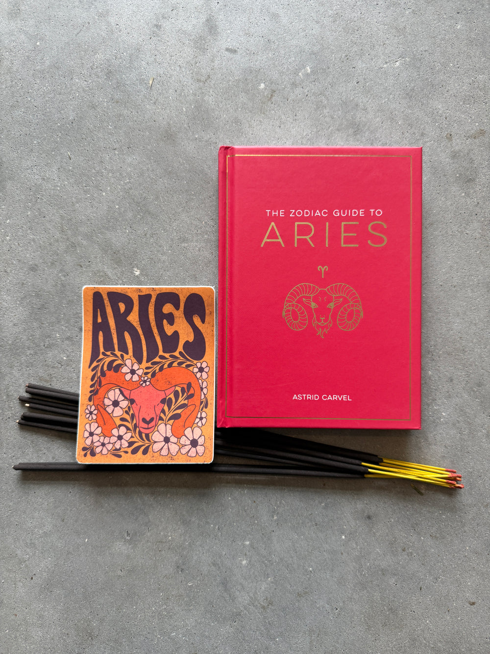 Celestial Bloom Gift Set - Aries