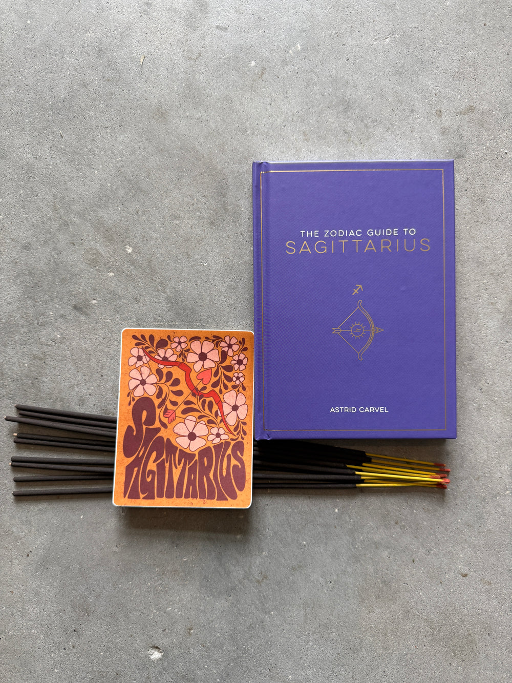 Celestial Bloom Gift Set - Sagittarius