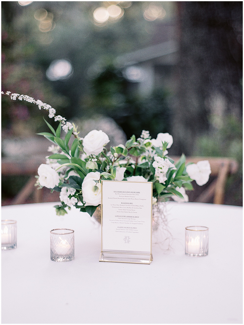 charleston sc romantic wedding florist