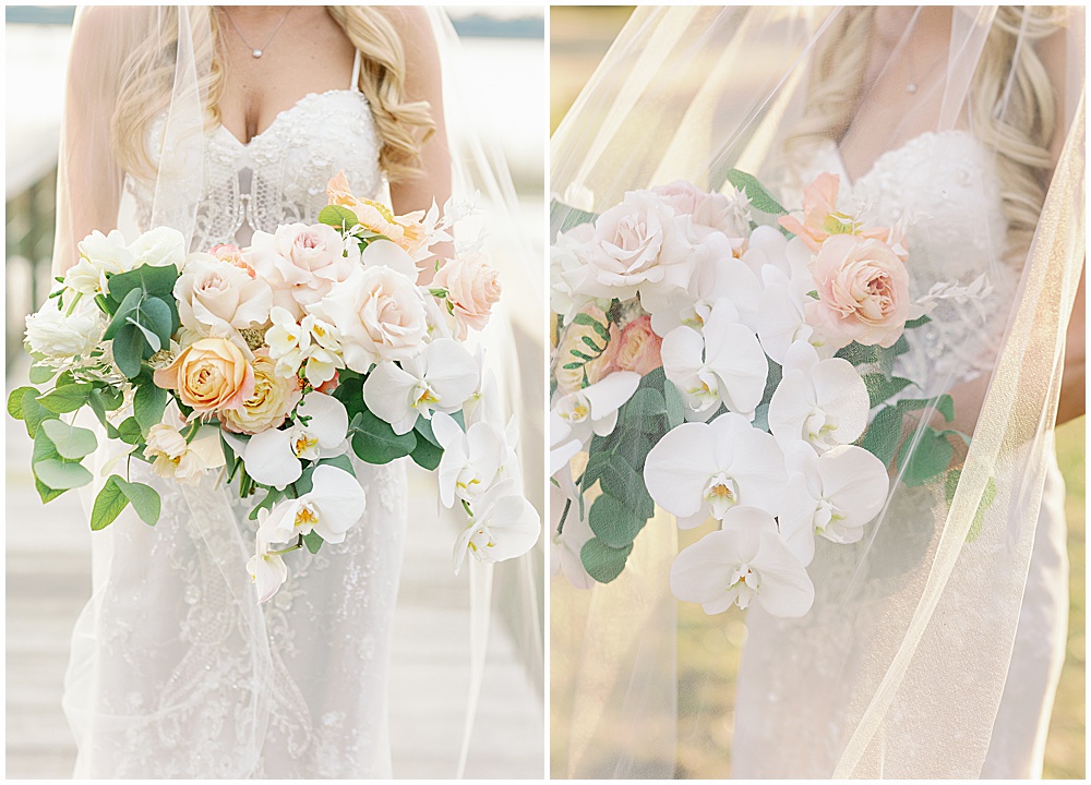 romantic charleston wedding florist